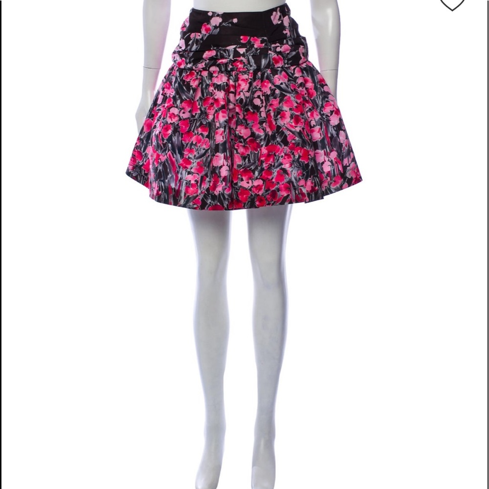 Red Valentino Posey Mini Skirt